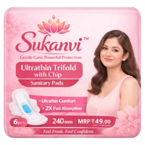 Ultrathin Trifold with Chip - Sanitary Pads